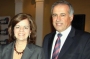 Lucia, with husband Claudio Pagani
